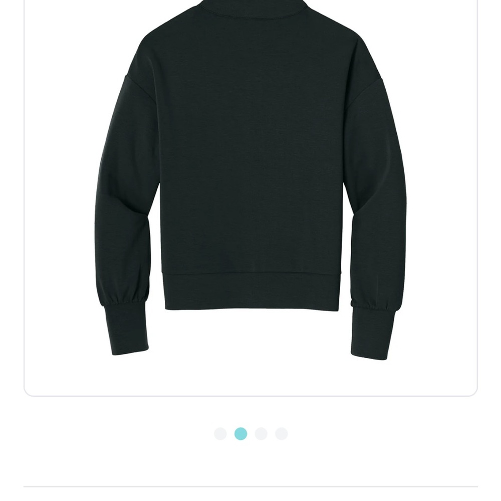OGIO women's Blacktop Transcend 1/4 Zip-Up Sweatshirt - Picture 2 of 6